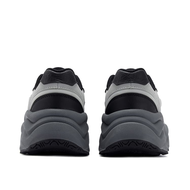 Кроссовки 361° Dumpling Shoes противоскользящие устойчивые к истиранию низкий верх повседневная обувь женский обсидиановый черный - изображение 4