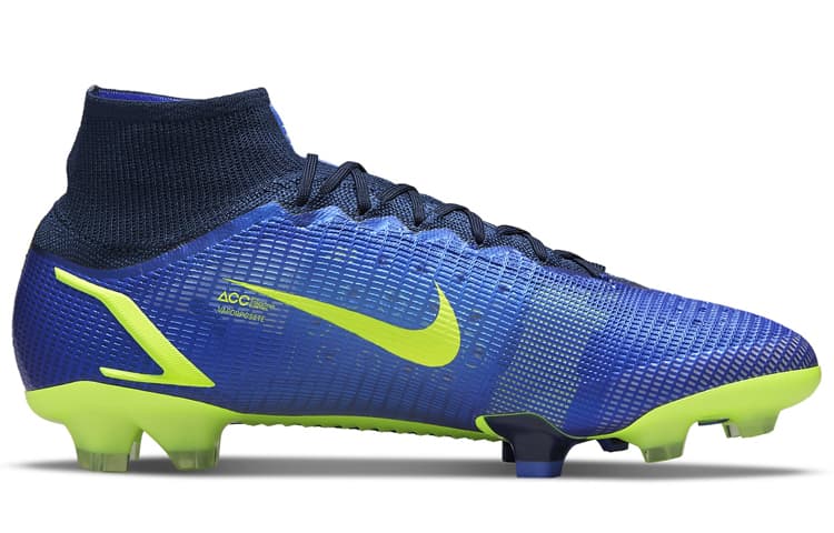 Кроссовки для футбола Nike Mercurial Superfly 8 Elite FG Blue - изображение 2