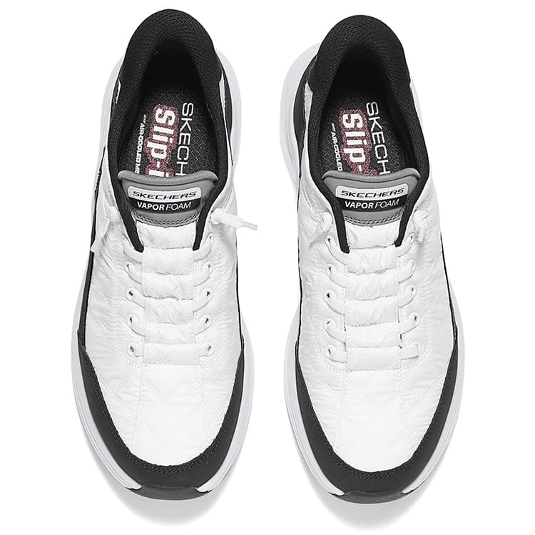 Кроссовки Skechers CONTOUR FOAM Износостойкая Легкая Повседневная Обувь Мужская Белый Черный - изображение 4