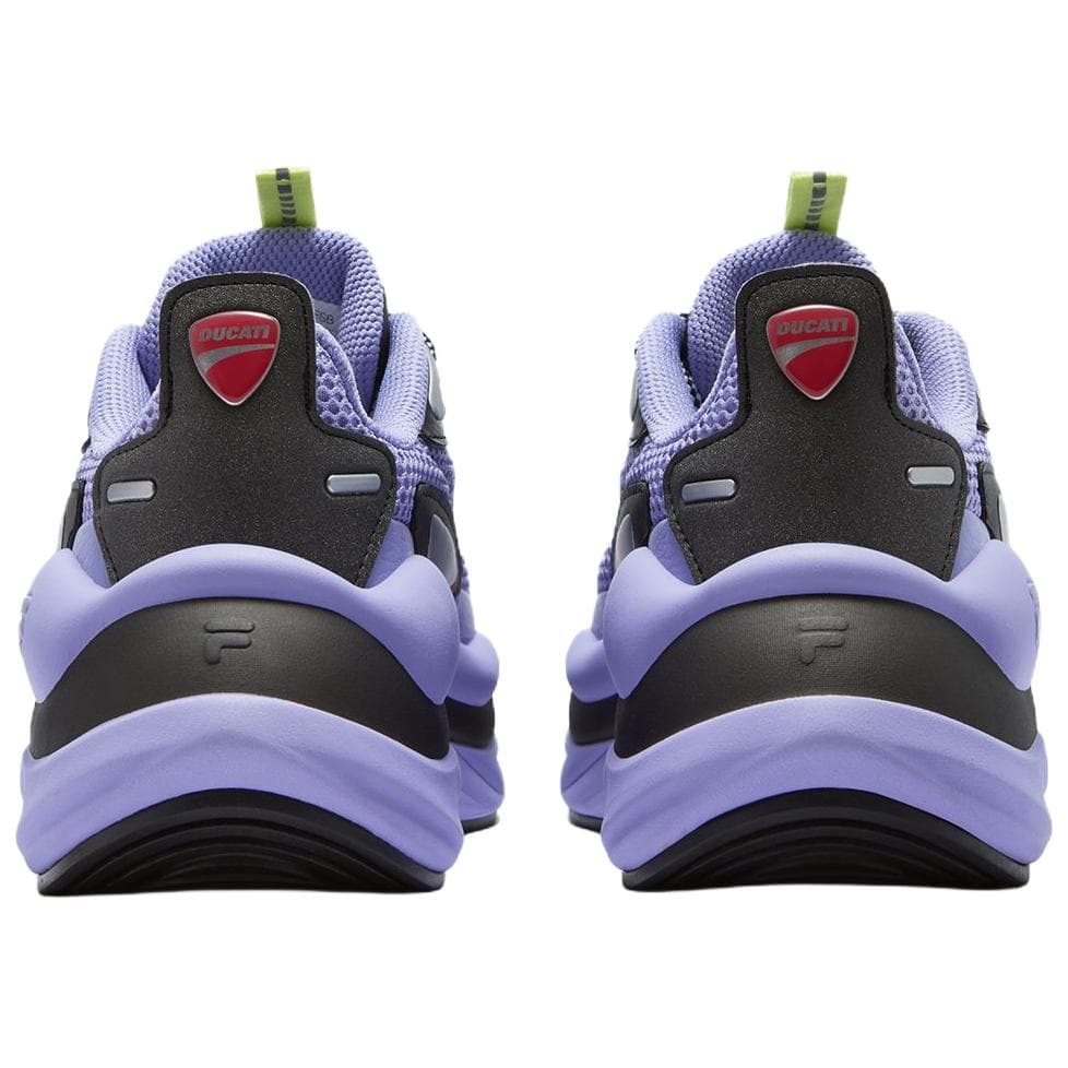 Кроссовки Дукати x FILA FUSION BUZZARD Meteorite Shoes Повседневная обувь Женская Фиолетовая - изображение 3