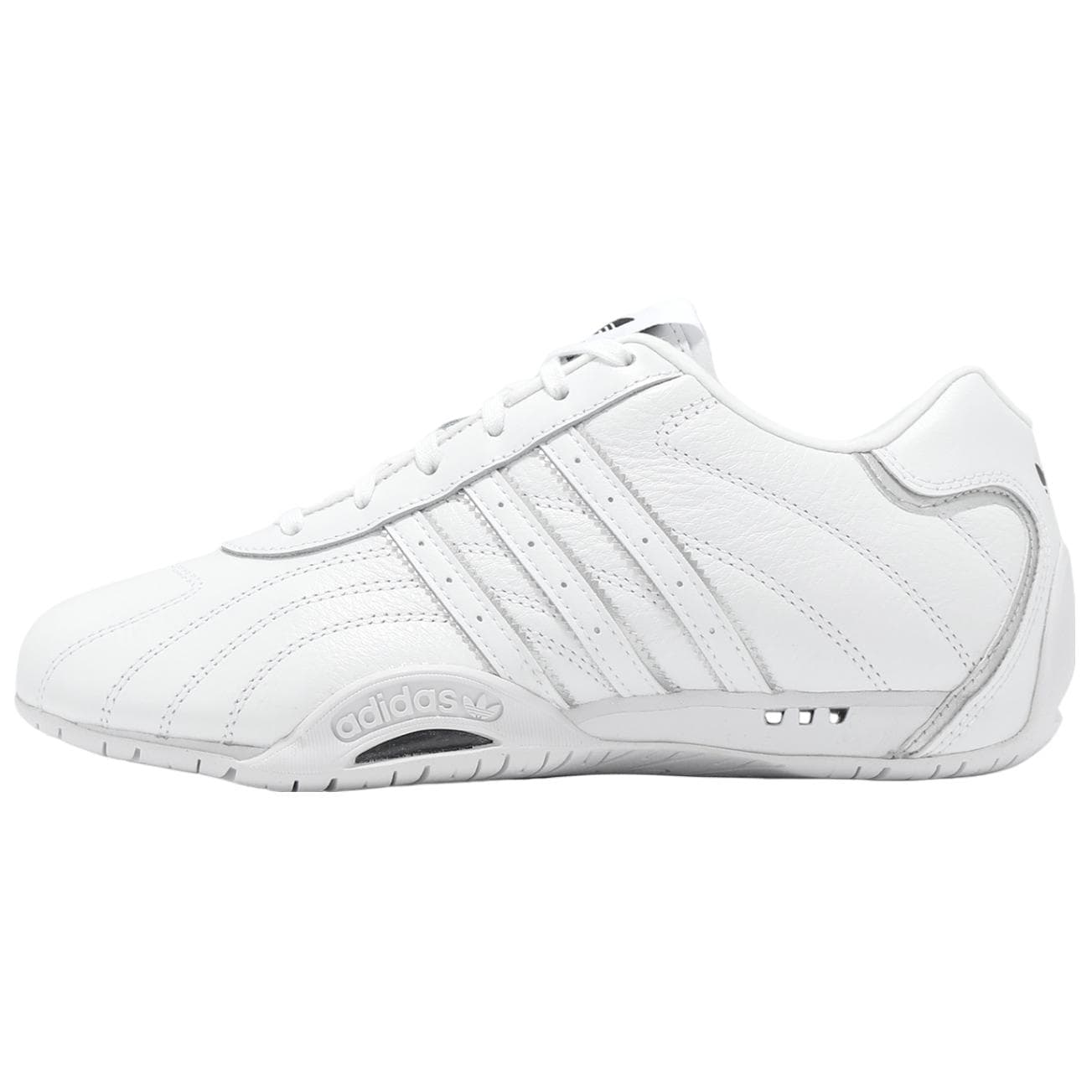 Кроссовки Adidas Originals ADIRACER Амортизация Износостойкий Низкий Топ Повседневная Обувь Женская Белая - изображение 1