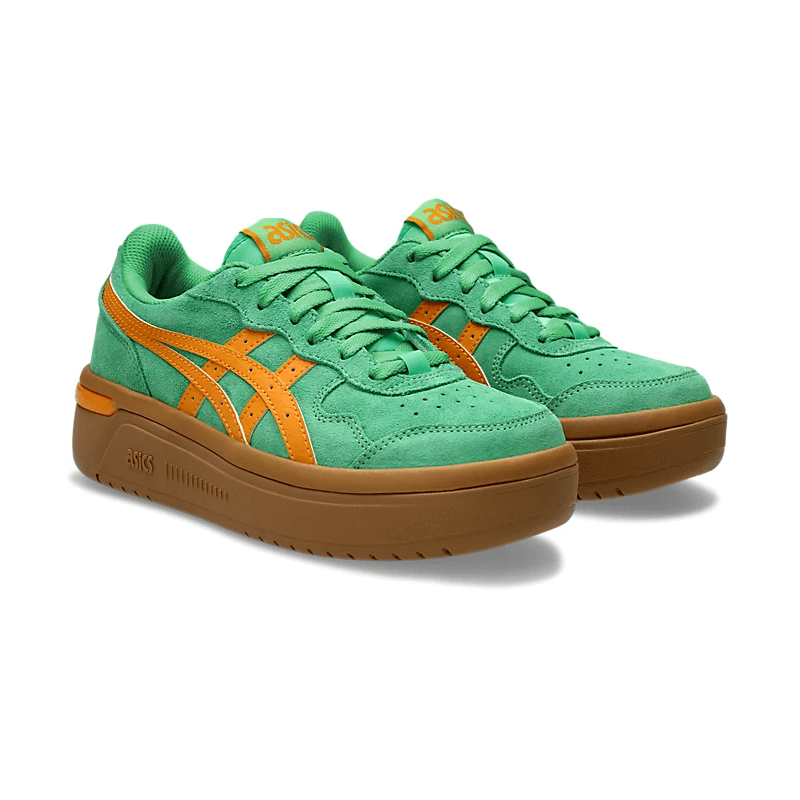 Кроссовки Asics JAPAN S Low Топ Повседневная обувь Женская Зеленая - изображение 3