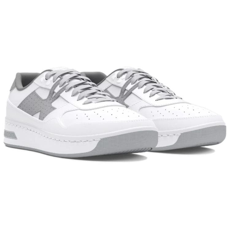 Кроссовки Under Armour Низкий Топ Повседневная Обувь Мужская Белая - изображение 3