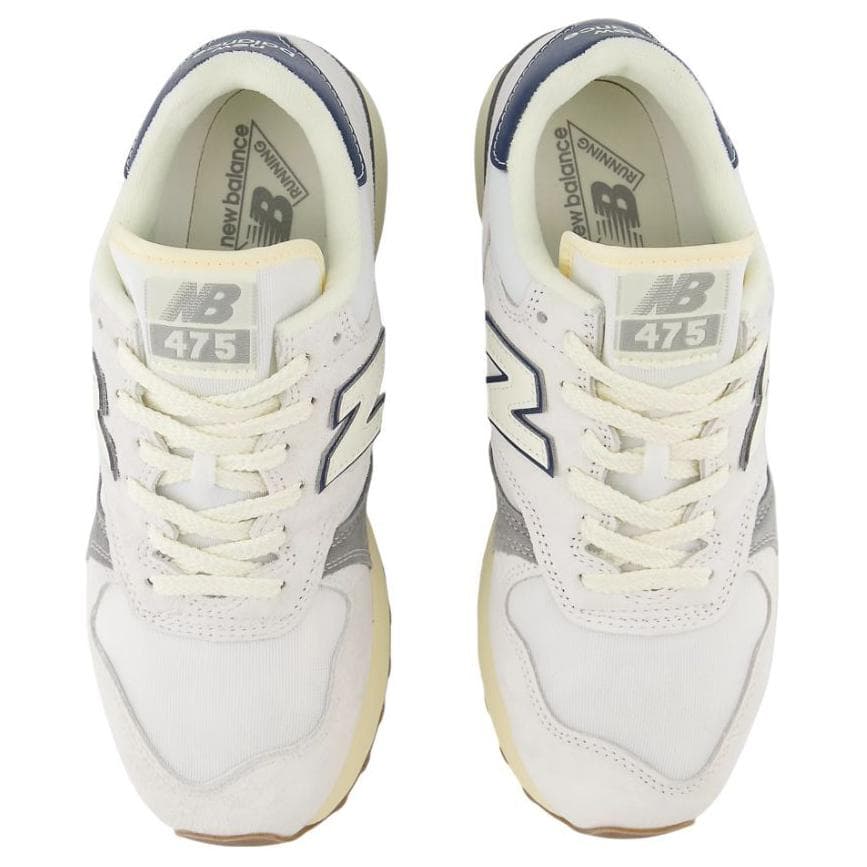 Кроссовки New Balance NB 475 Low Top Повседневная обувь Унисекс Белый Серый - изображение 3