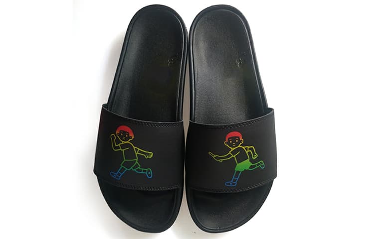 Сандалии New Balance x Noritake Slides Black - изображение 4