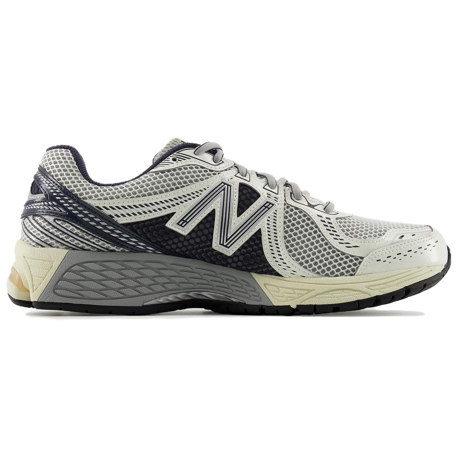 Кроссовки New Balance 860 V2 Low Top Повседневная обувь Унисекс Белый Черный - изображение 2