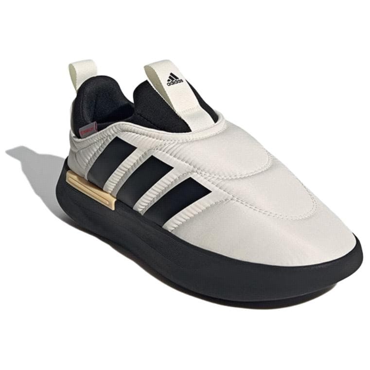 Кроссовки Adidas Adipuff Термическая Низкая Обувь Повседневная Унисекс Экрю - изображение 3