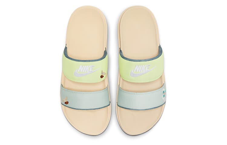 Сандалии Nike Off Court Duo Slide White Green - изображение 3