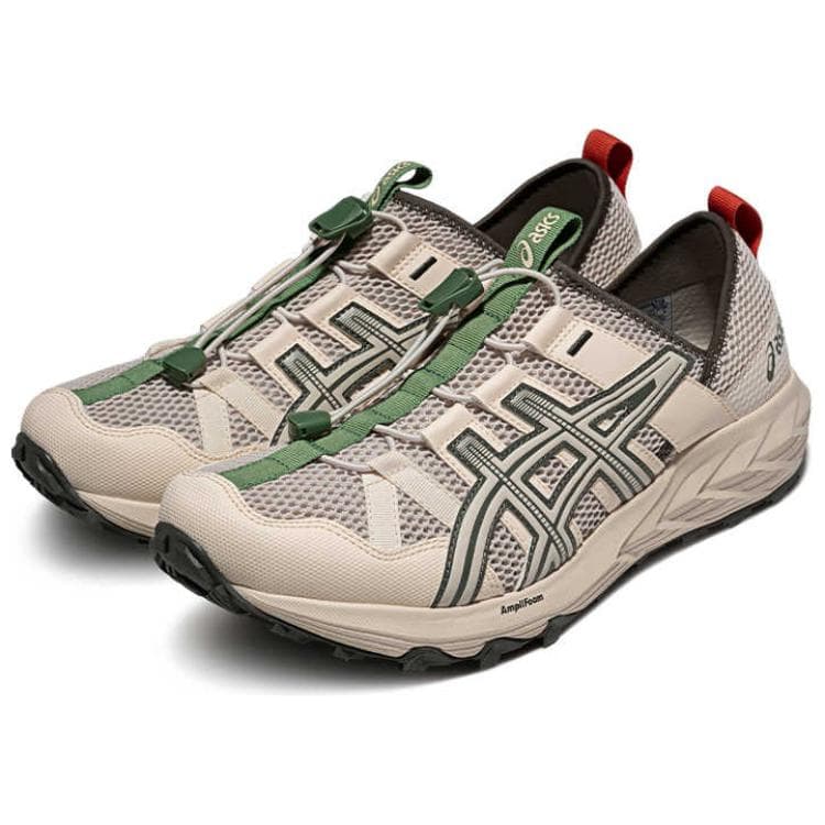 Кроссовки ASICS Gel Sonoma Амортизация Устойчивость к истиранию Дышащая Низкая Повседневная Обувь Унисекс Бежевая - изображение 2