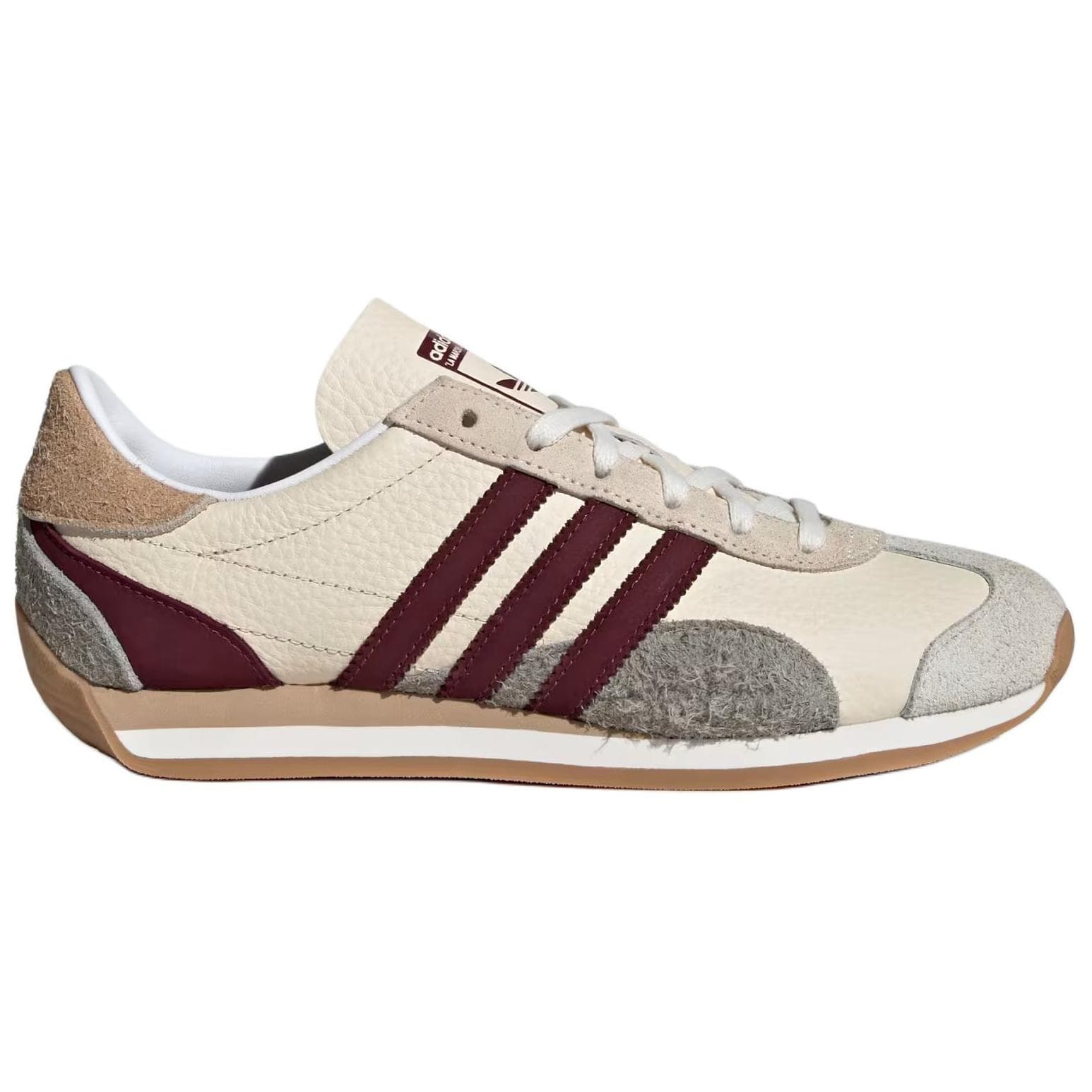 Кроссовки Adidas Originals Country OG Кожа Low Топ Повседневная обувь Женские Бежевый - изображение 2