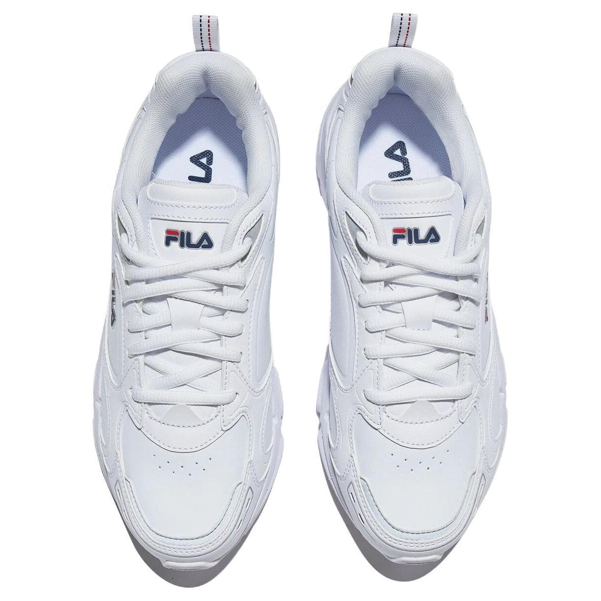 Кроссовки fila Memory Decimus 3 Мягкий и Комфортный Устойчивый к Износу Низкий Топ Повседневная Обувь Унисекс Белый - изображение 4