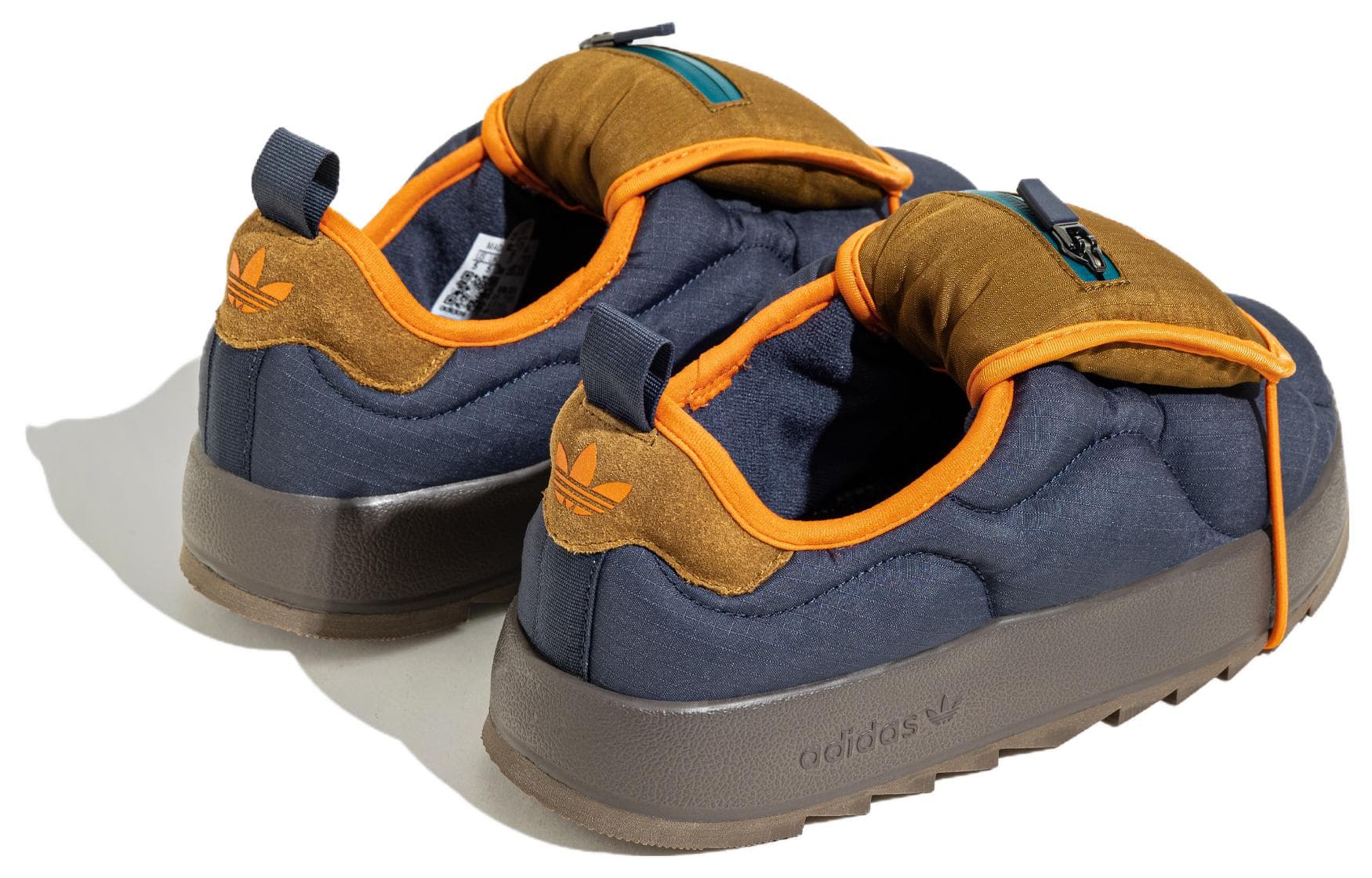 Кроссовки adidas Puffylette Brown Blue - изображение 4