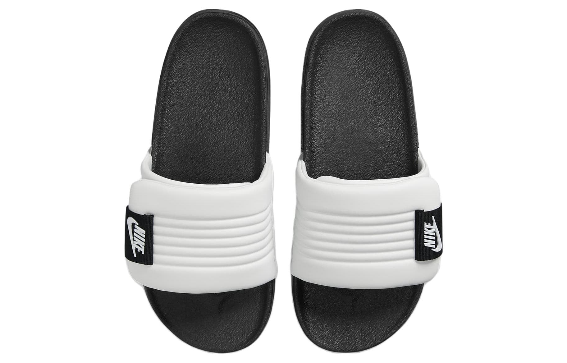 Сандалии Nike Offcourt Adjust Slide Black White - изображение 3