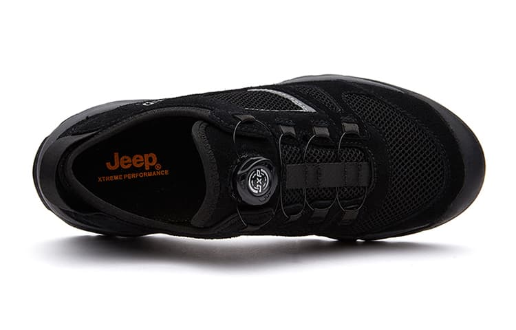 Кроссовки Jeep Низкий Топ Повседневная Обувь Мужская Черная - изображение 3