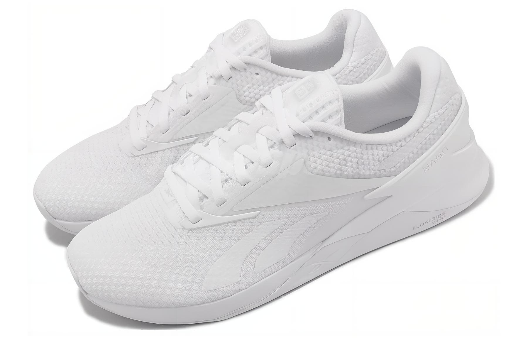 Кроссовки REEBOK Nano X3 Текстиль Синтетическая кожа Амортизация Низкий топ Повседневная обувь Унисекс Белый - изображение 3