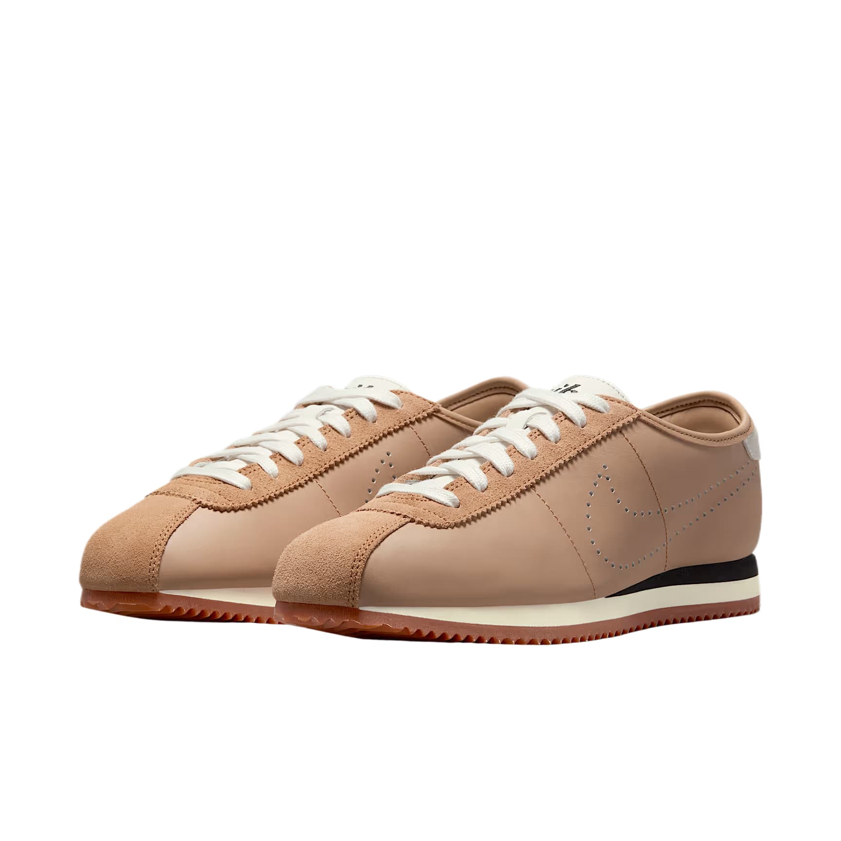Кроссовки Nike Cortez Low Топ Повседневная обувь Женская Коричневая - изображение 3