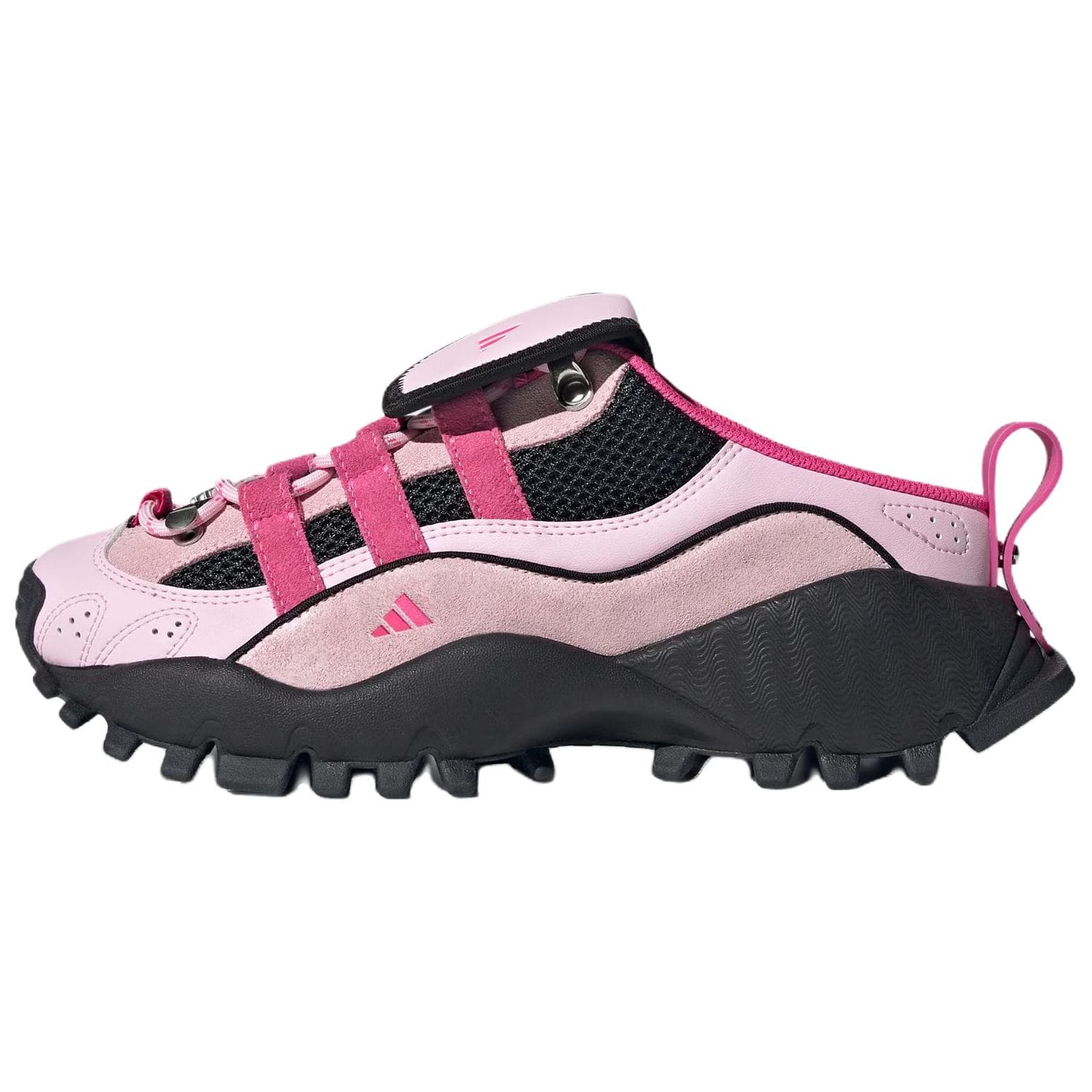 Сандалии Adidas SEEULATER MULE Ткань Противоскользящая Устойчивая к истиранию Низкий Верх Повседневная Обувь Женская - изображение 1
