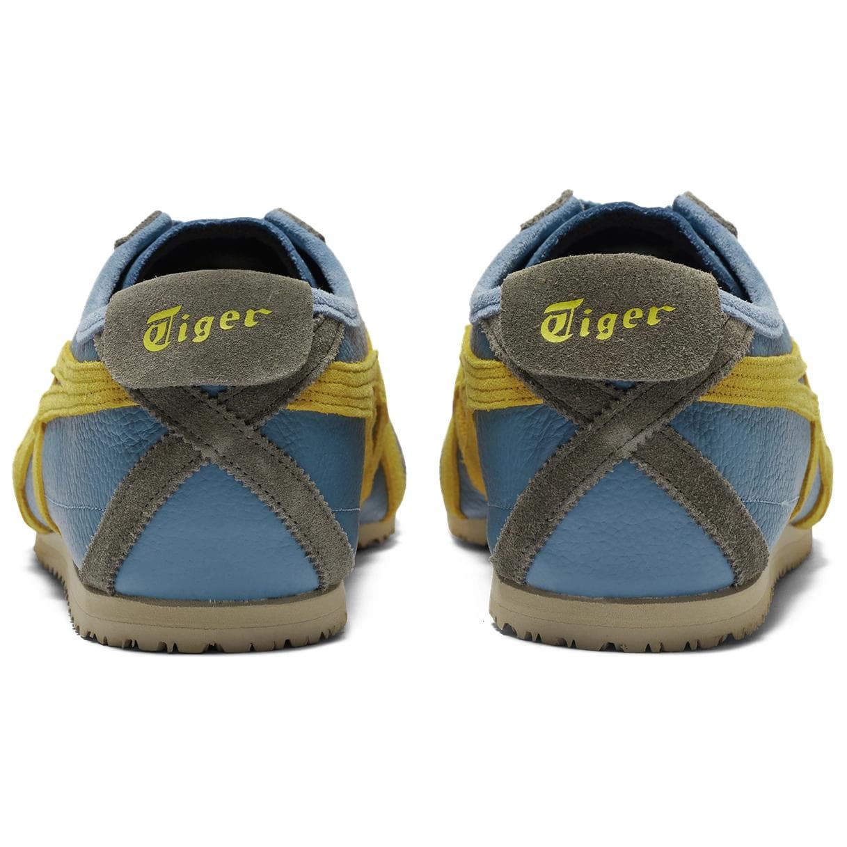 Кроссовки Onitsuka Tiger MEXICO 66 Нескользящая Легкая Низкая Повседневная Обувь Унисекс Синяя - изображение 4