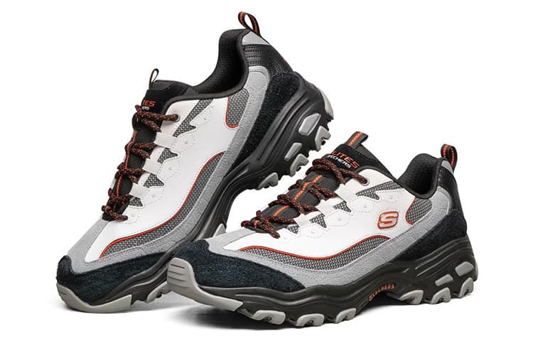 Кроссовки Skechers D'LITES 1.0 Black Grey White - изображение 3