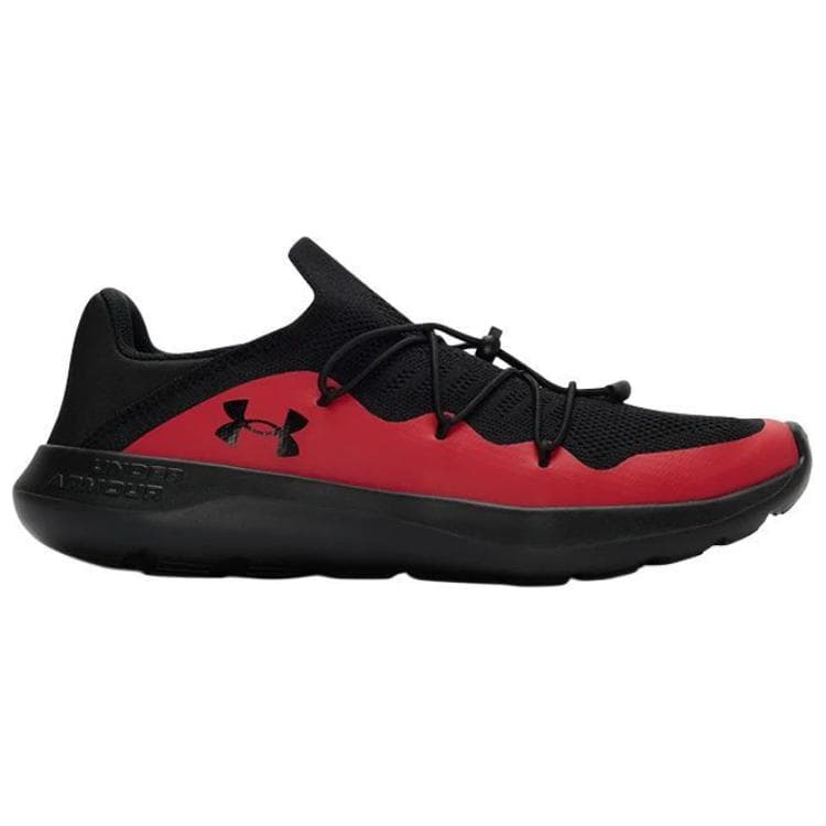 Кроссовки Under Armour Устойчивый к истиранию Низкий топ Повседневная обувь Унисекс Красный Черный - изображение 2