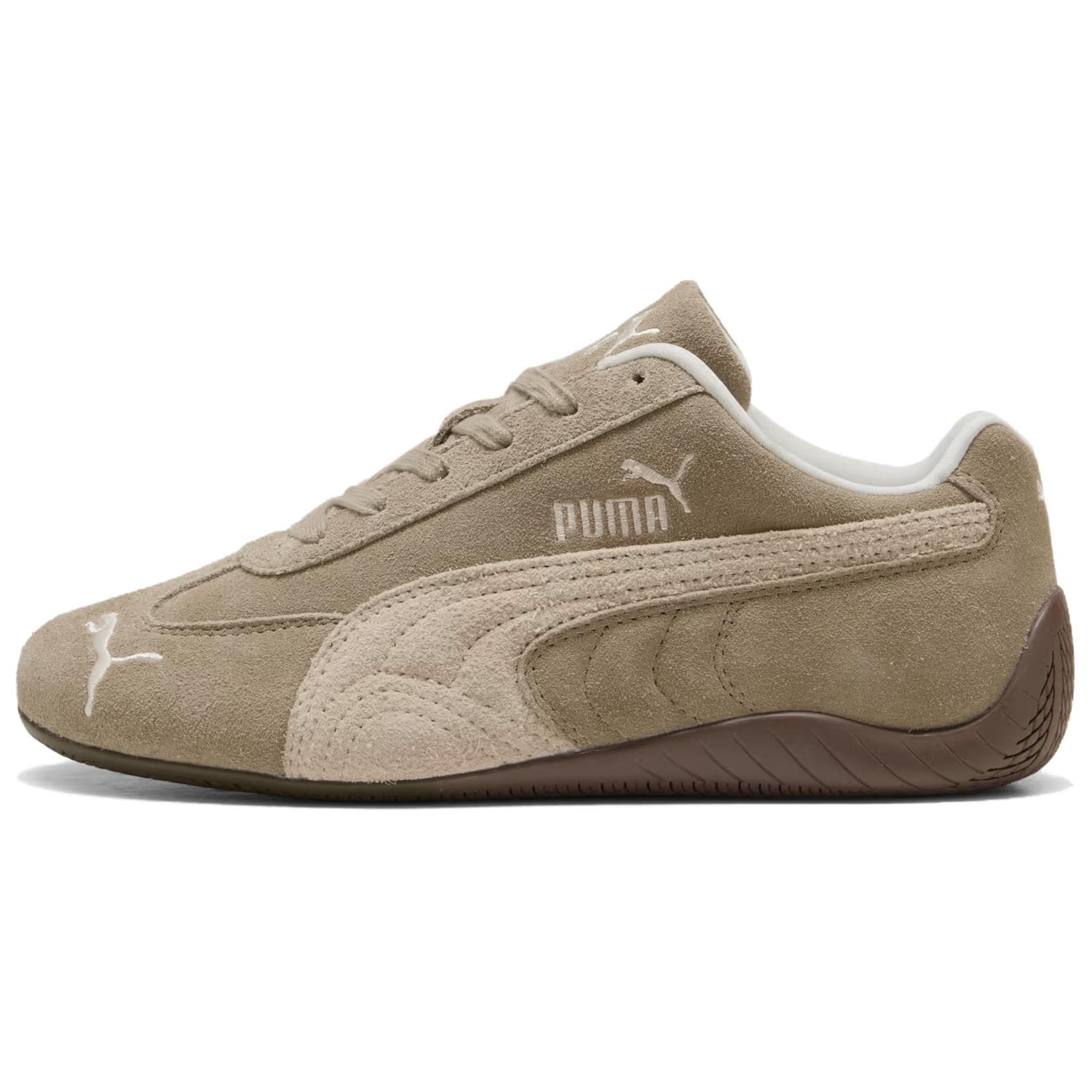 Кроссовки PUMA Speedcat Повседневная обувь Женская Коричневая - изображение 1