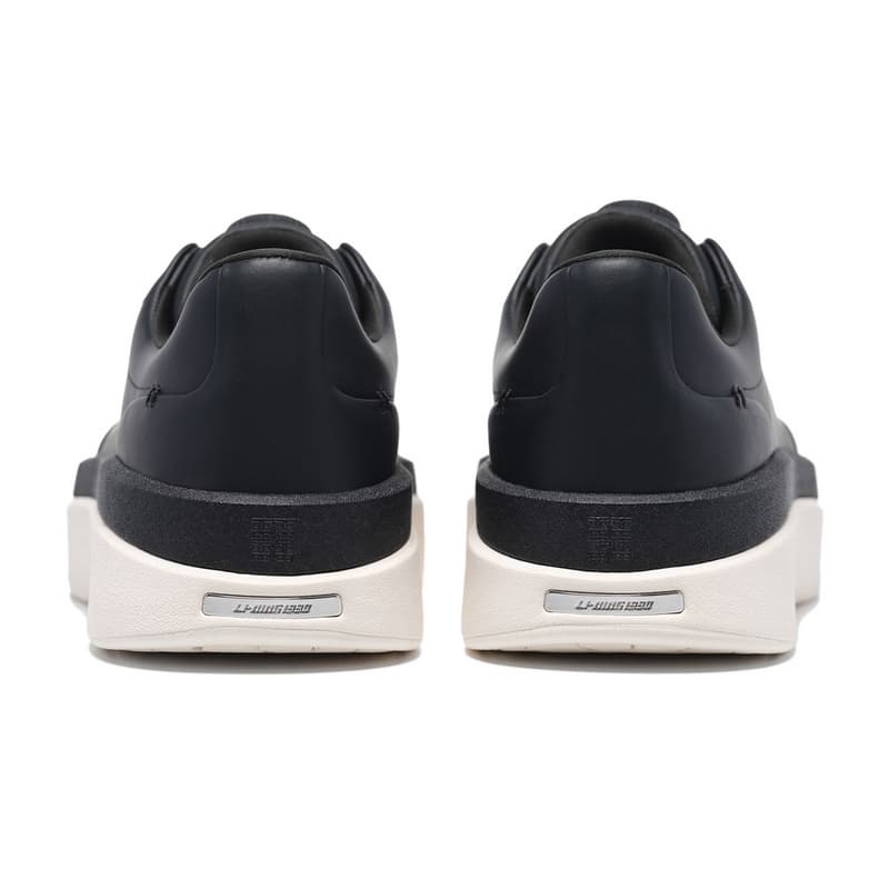 Кроссовки LI-NING 1990 Модные удобные износостойкие противоскользящие лоу-топы повседневные туфли мужские черные - изображение 4