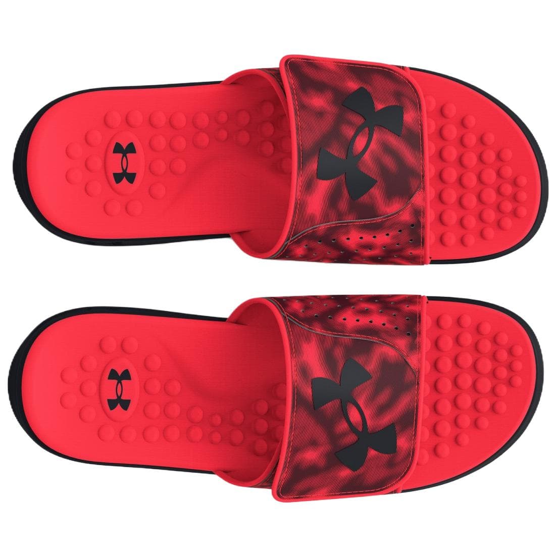 Сандалии Under Armour Ignite Pro Устойчивые к истиранию Шлепанцы Мужские Красные - изображение 4