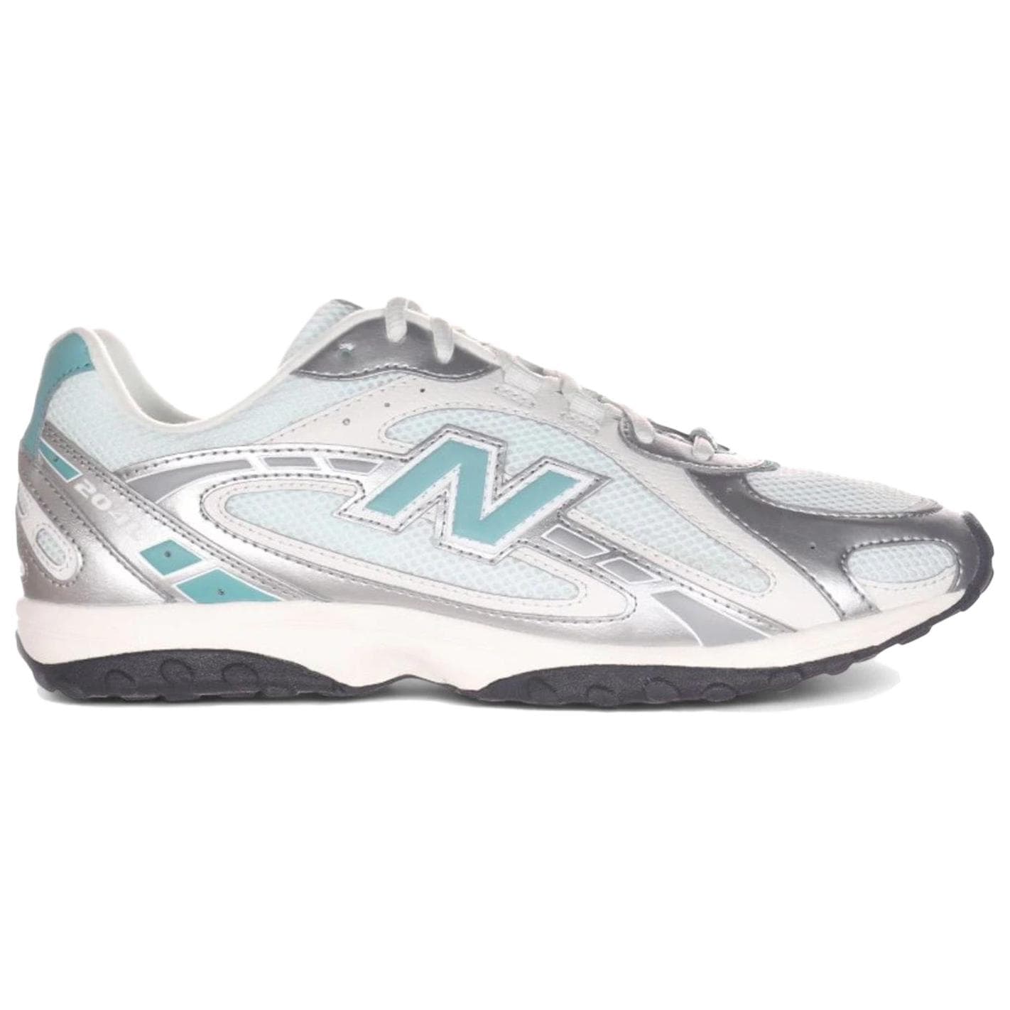 Кроссовки new balance 204L Удобный And Легкий Low Топ Повседневная обувь Унисекс Белый серебристый - изображение 2