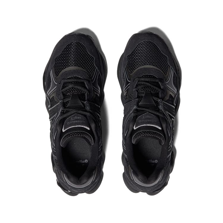 Кроссовки Onitsuka Tiger TIGRUN Искусственная кожа устойчивая к истиранию низкий верх повседневная обувь унисекс черный - изображение 5