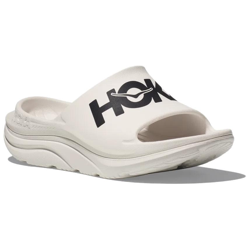 Сандалии HOKA ONE ONE Ora противоскользящие шлепанцы унисекс белые черные - изображение 2