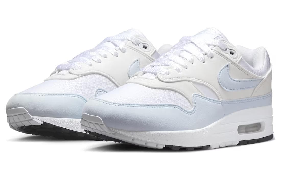 Кроссовки Nike Air Max 1 White Grey Blue - изображение 3