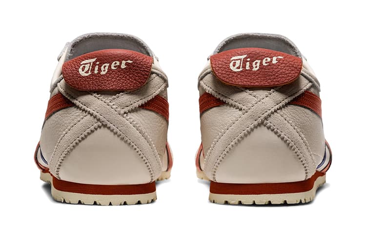 Кроссовки Onitsuka Tiger MEXICO 66 White Brown - изображение 5