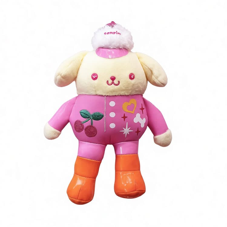Санрио Hello Kitty My Melody Kuromi Харадзюку Стиль Компрессионная одежда Мягкие брелоки-игрушки Маленький High - изображение 5