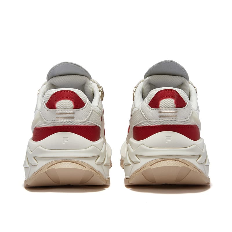 Кроссовки FILA FUSION Comet CNY Синцзи Обувь Низкий Верх Повседневная Обувь Женская Белая - изображение 4
