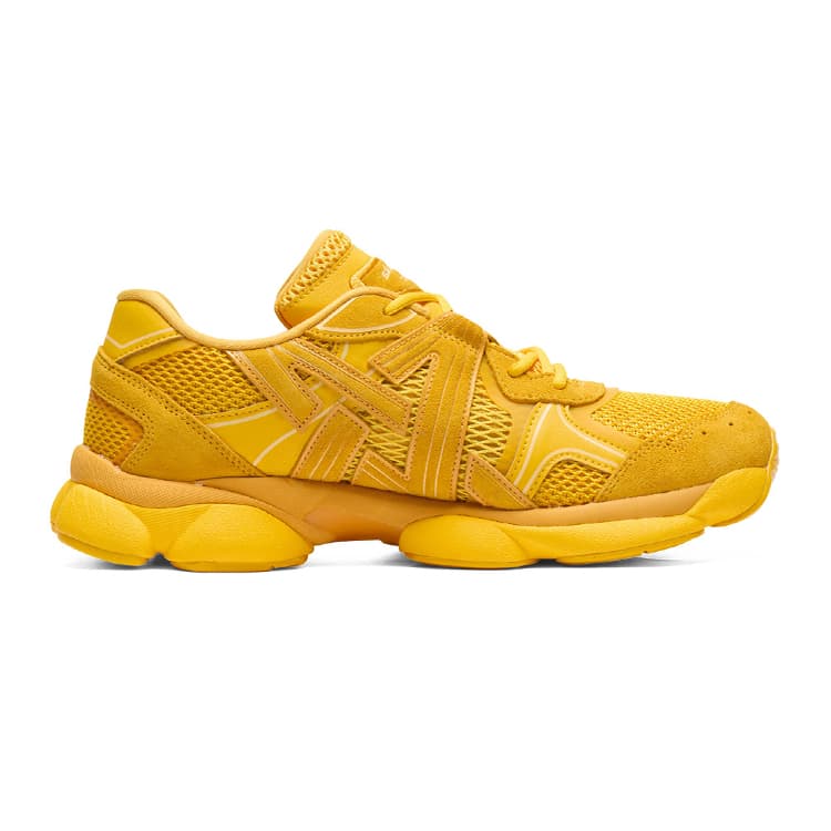 Кроссовки Onitsuka Tiger Устойчивая к истиранию Низкая Повседневная Обувь Унисекс Желтая - изображение 2
