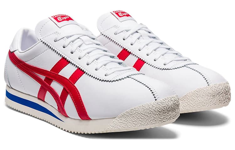 Кроссовки Onitsuka Tiger Corsair White Red - изображение 3