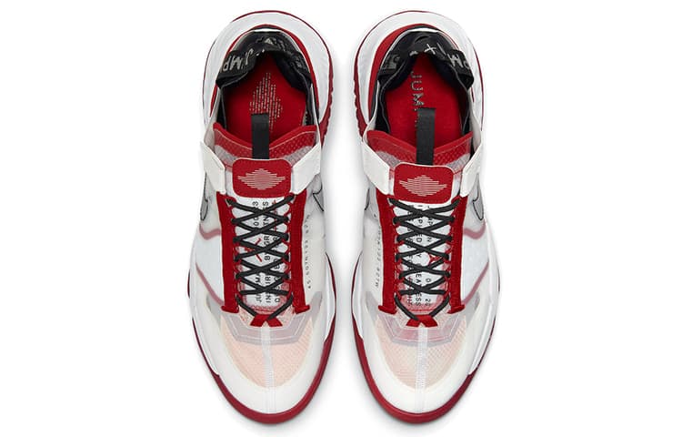 Кроссовки Jordan Delta Breathe White Red Black - изображение 4
