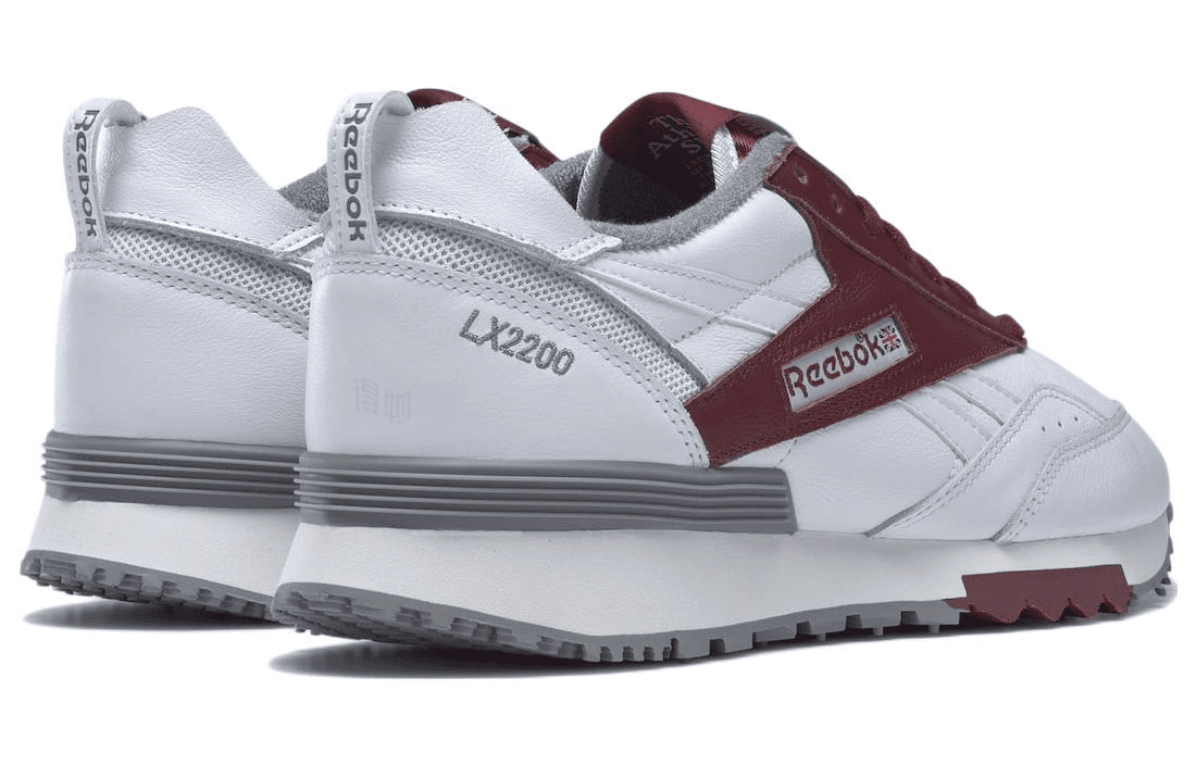 Кроссовки Reebok LX2200 White Red - изображение 3
