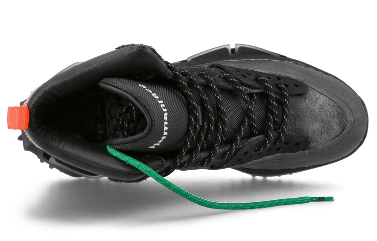 Кроссовки Pharrell Williams x adidas HU NMD S1 Ryat Black - изображение 4