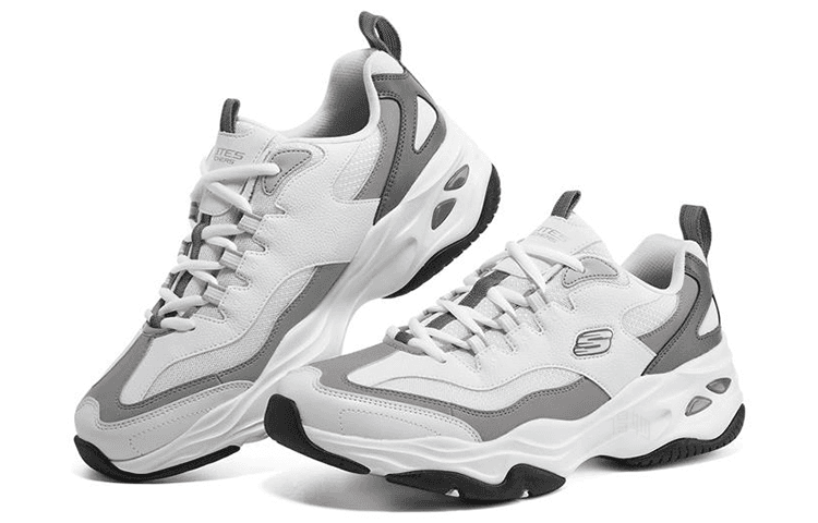 Кроссовки Skechers D'Lites 4.0 White Grey - изображение 3