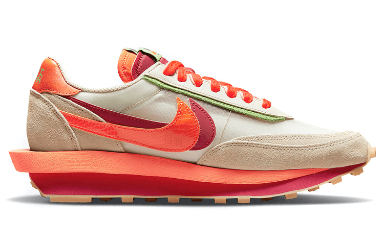 Кроссовки CLOT x Sacai x Nike LDWaffle - изображение 2