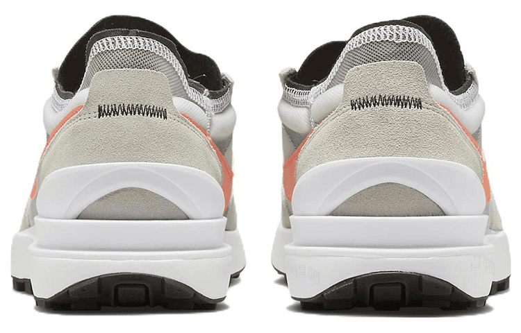 Кроссовки Nike Waffle One White Grey Orange - изображение 5