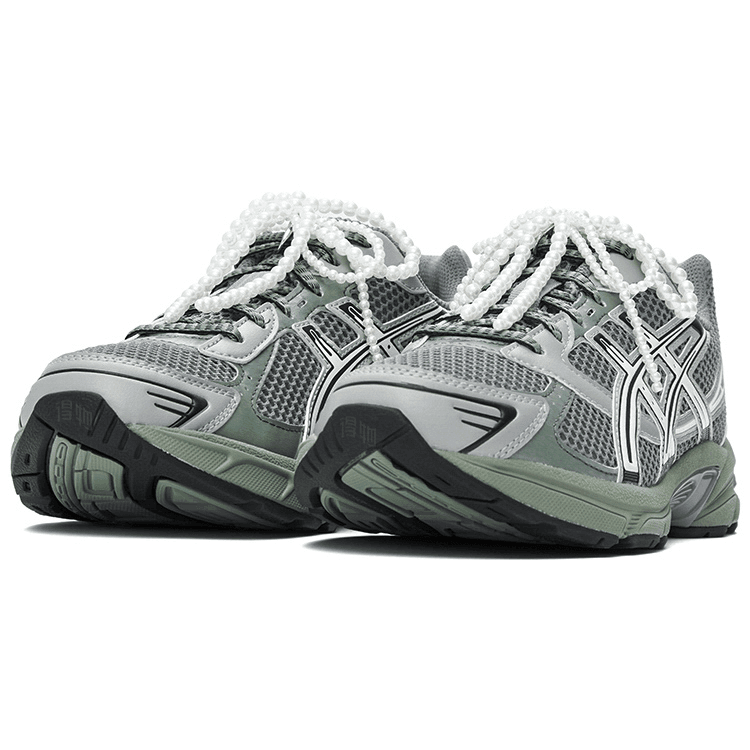Кроссовки Asics Gel-1130 Grey Brown - изображение 5