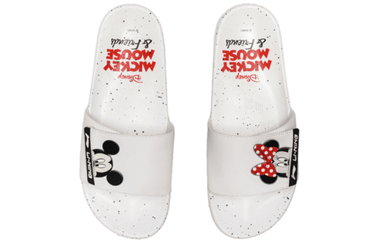 Сандалии Disney x Li-Ning Mickey Slides White - изображение 4