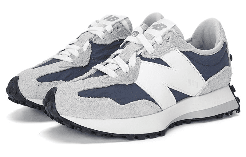 Кроссовки New Balance 327 Grey Blue White - изображение 3