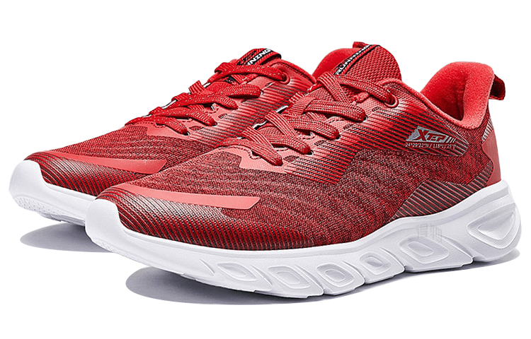 Кроссовки Xtep Breathable Casual Sneakers Red Black - изображение 2