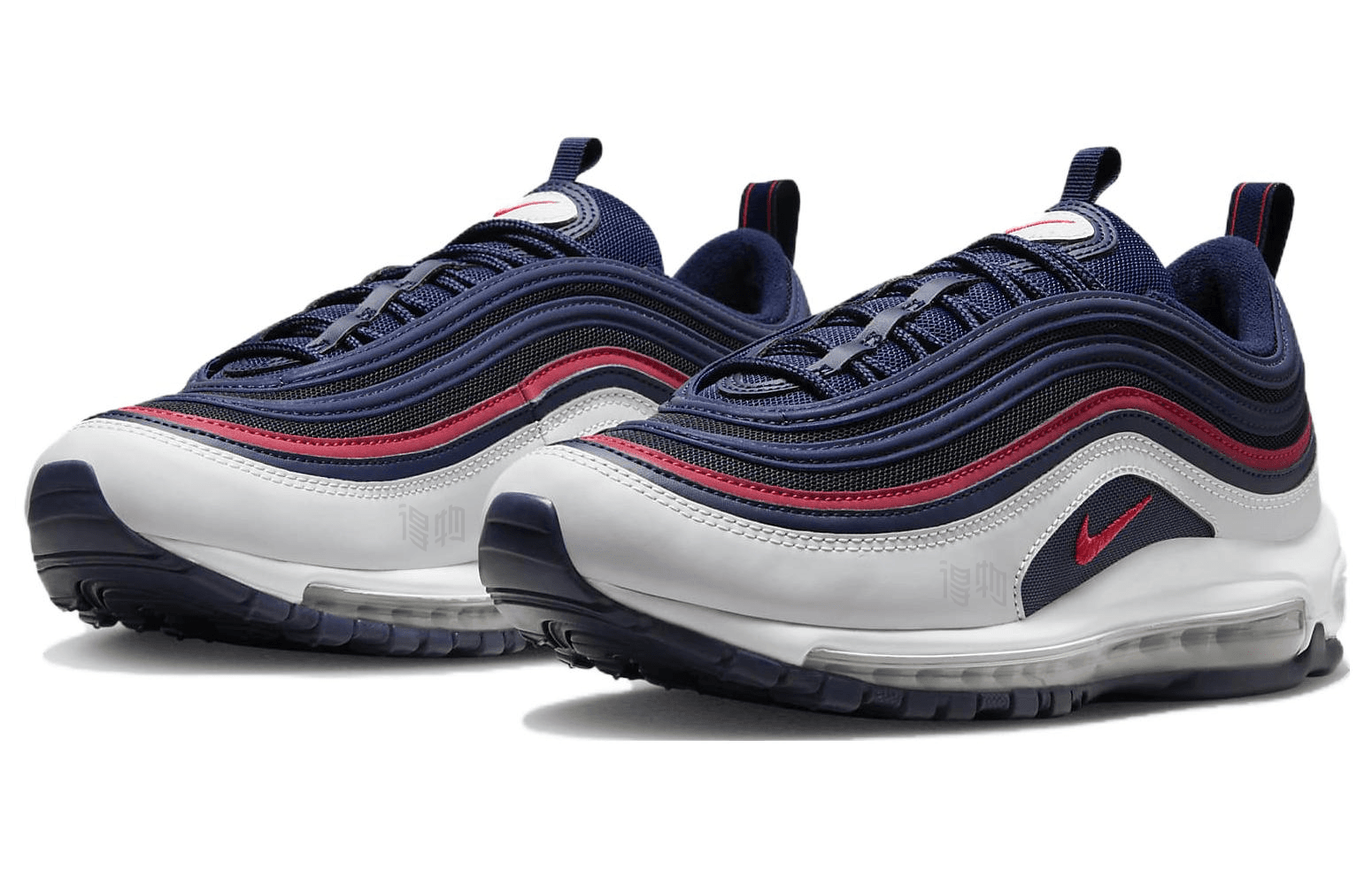 Кроссовки Nike Air Max 97 White Blue Red - изображение 3