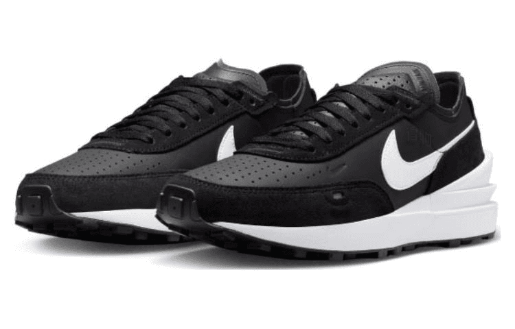 Кроссовки Nike Waffle One LTR Black - изображение 2