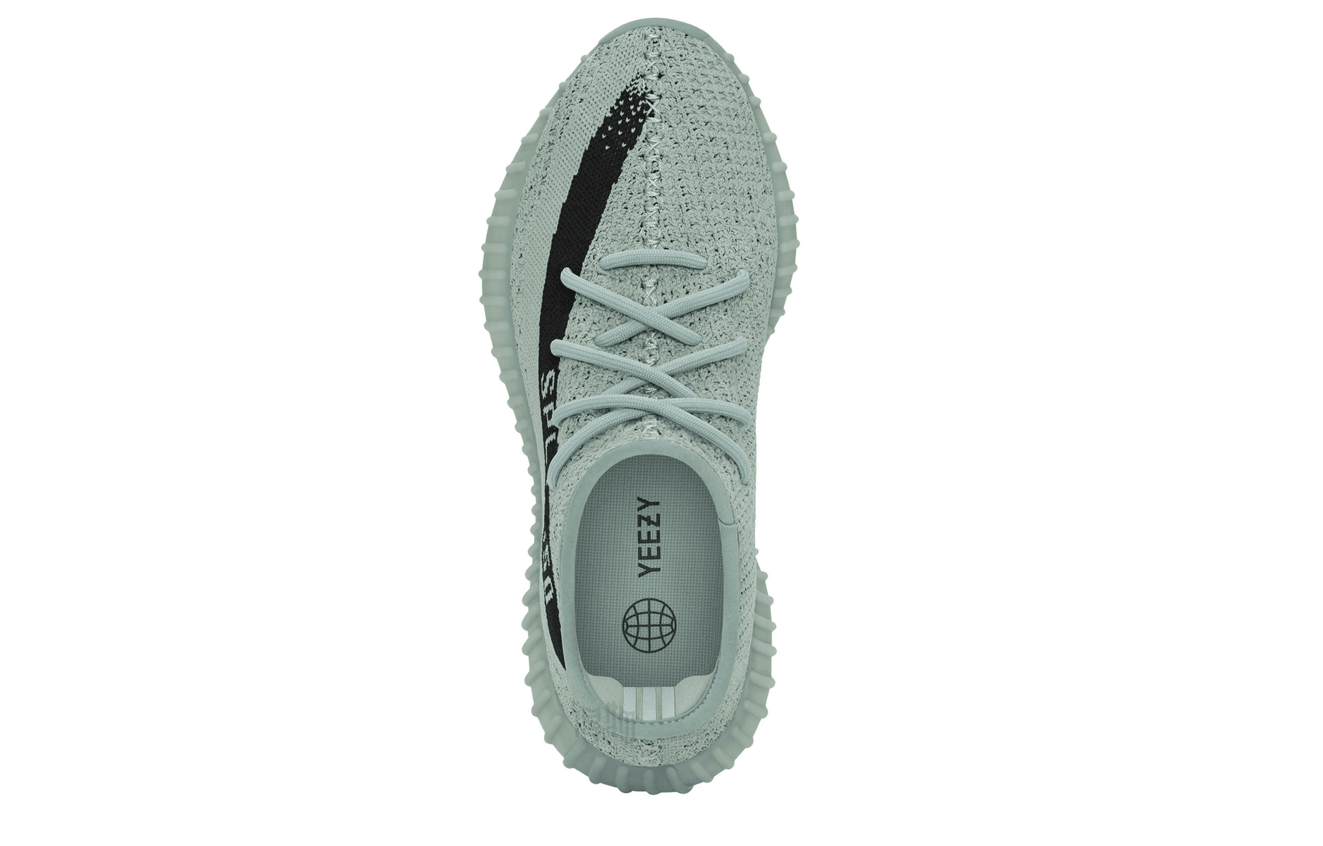 Кроссовки adidas Yeezy Boost 350 V2 Salt Core Black Salt - изображение 4
