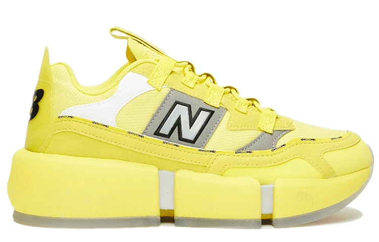 Кроссовки Jaden Smith x New Balance X-RACER Yellow - изображение 2